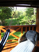 Front Porch of the Beach Villa- Montezuma 