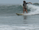 Surfing just 20 minutes down the beach