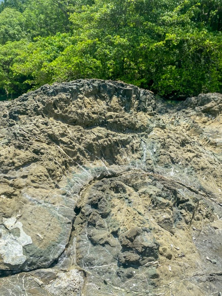 rock formation at the beach